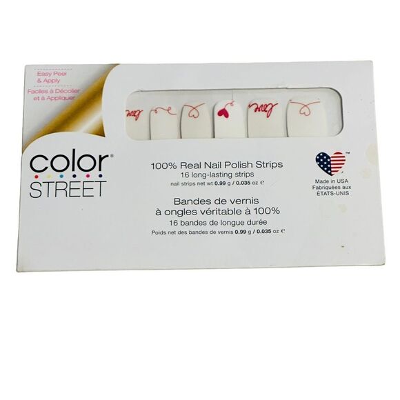 3/$20💘 Color Street Nail Polish Strips in Love Letter - Picture 8 of 15